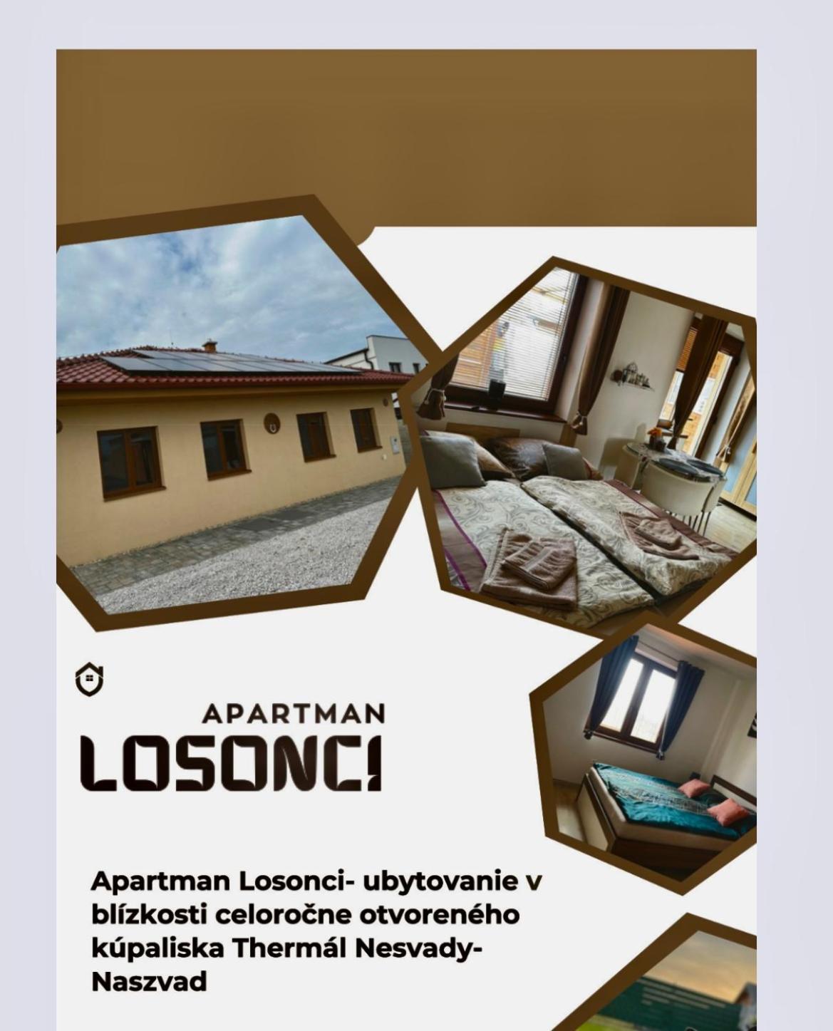 Apartman Losonci Nesvady- Pre 2 Osoby Studio Екстериор снимка